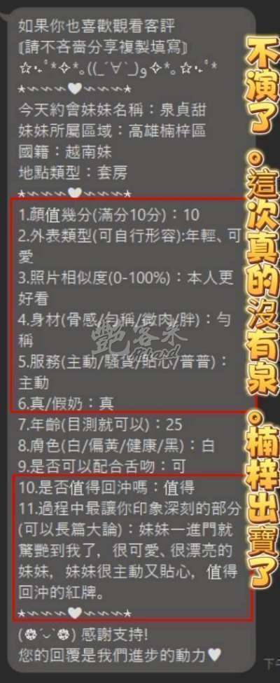 泉貞甜｜高雄楠梓區