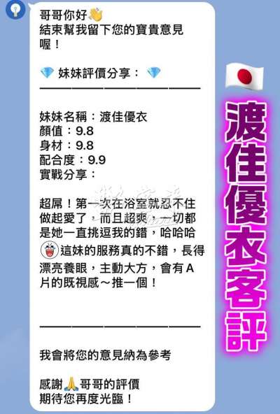 渡佳優衣｜桃園區